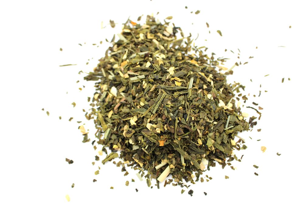 50 g Tè verde BIO Classico al limone e zenzero