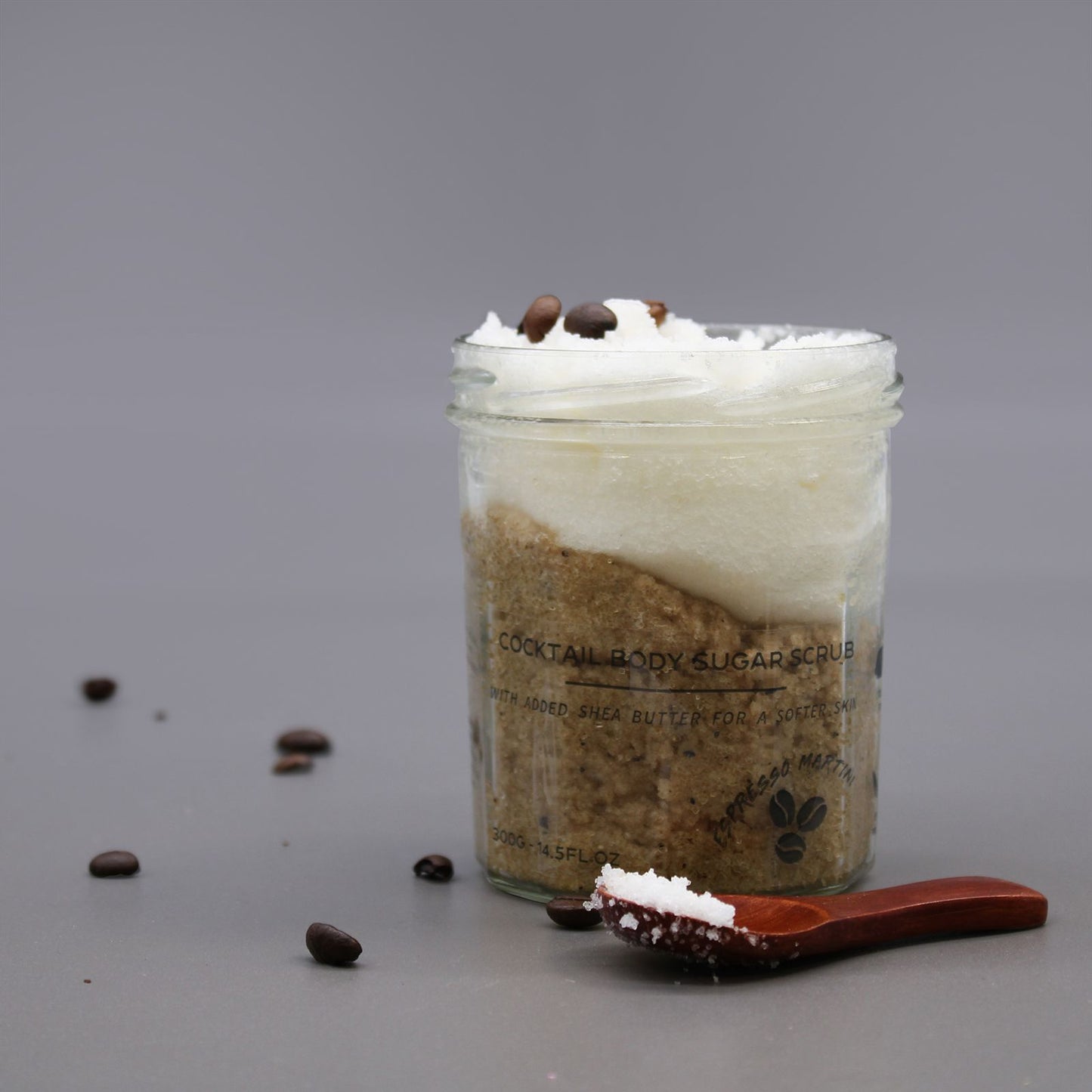 Scrub corpo allo zucchero con fragranza - Espresso Martini 300 g
