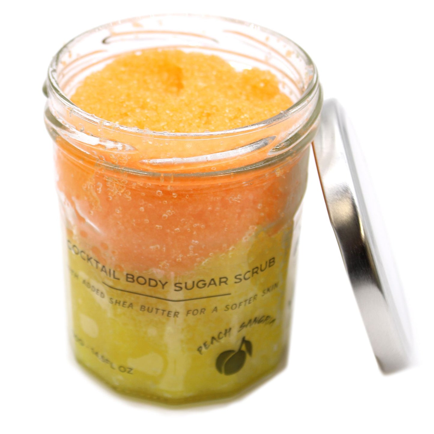 Scrub corpo allo zucchero profumato – Sangria alla pesca, 300 g
