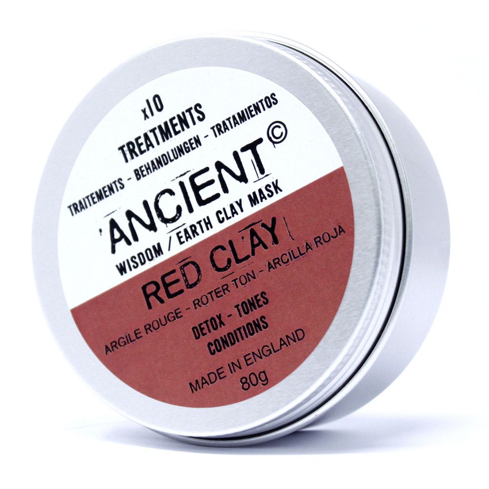 Maschera viso all'argilla rossa 100 g