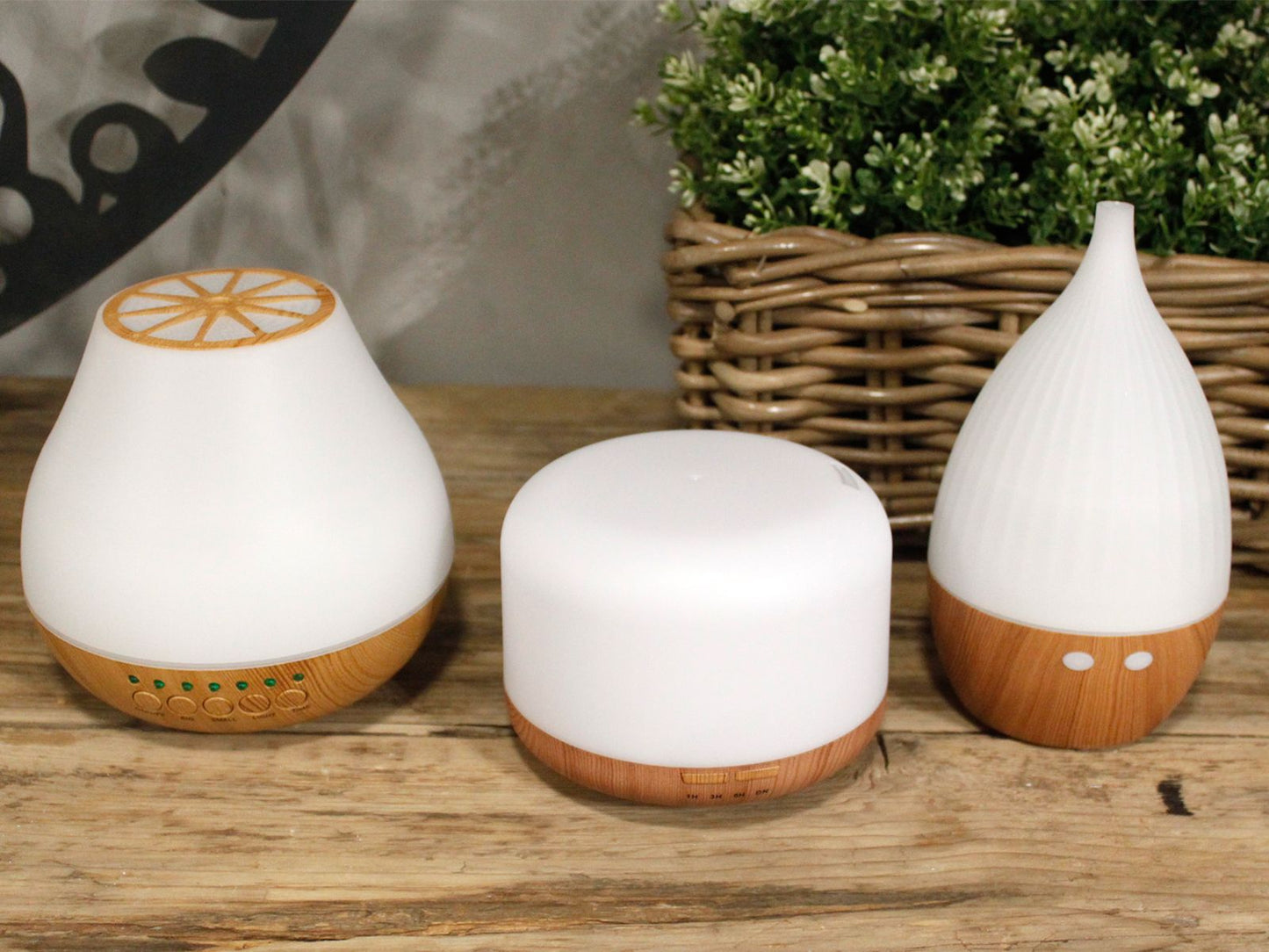 Atomizzatore viennese - Altoparlante Bluetooth - USB - Cambio colore - Timer