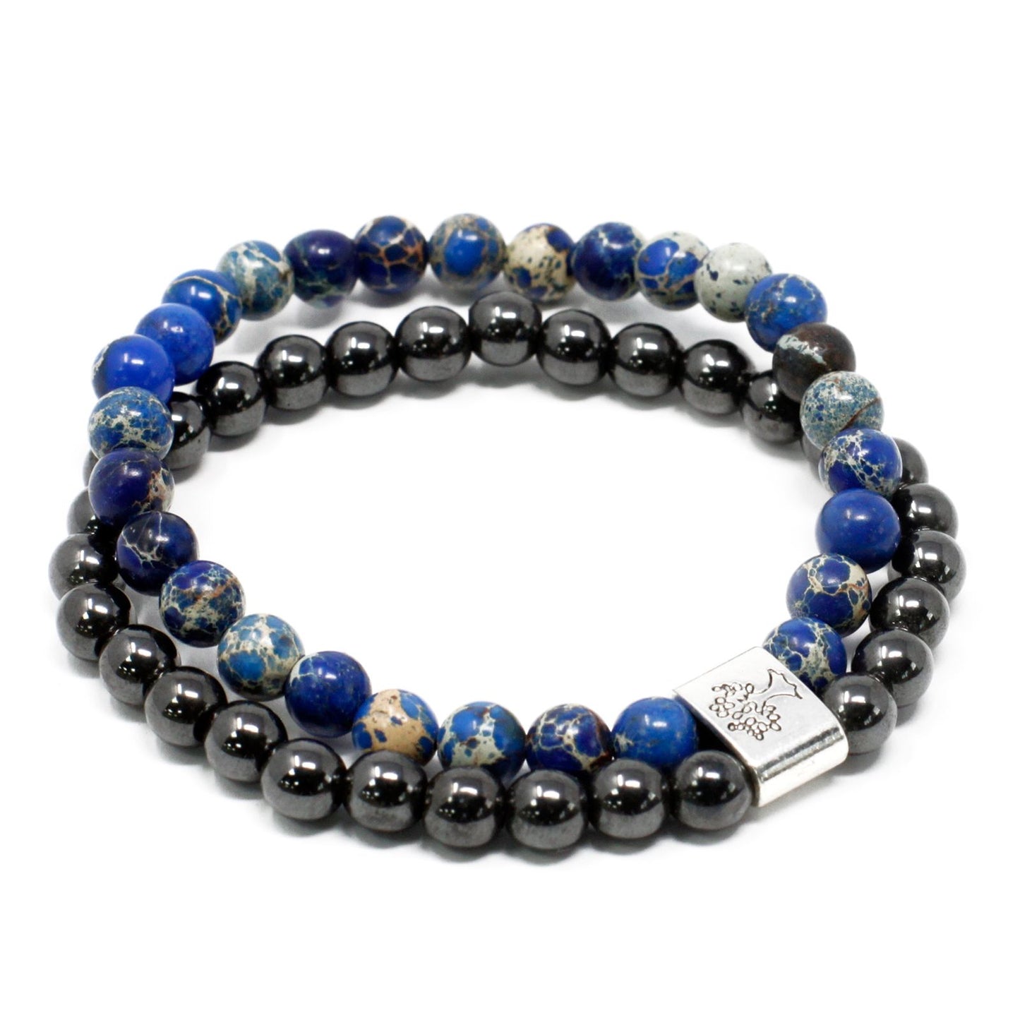 Bracciale magnetico con pietre preziose – sodalite