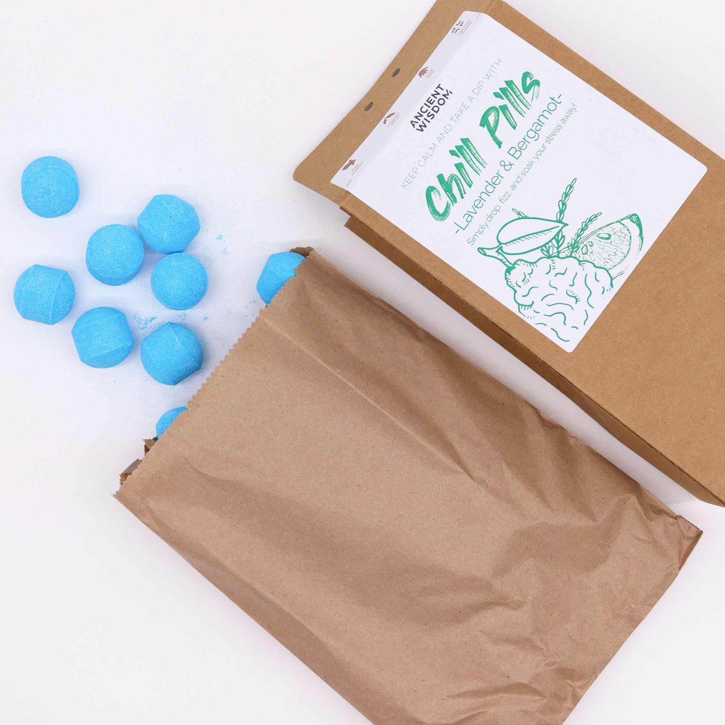 Confezione regalo Chill Pills 350 g – Lavanda e Bergamotto