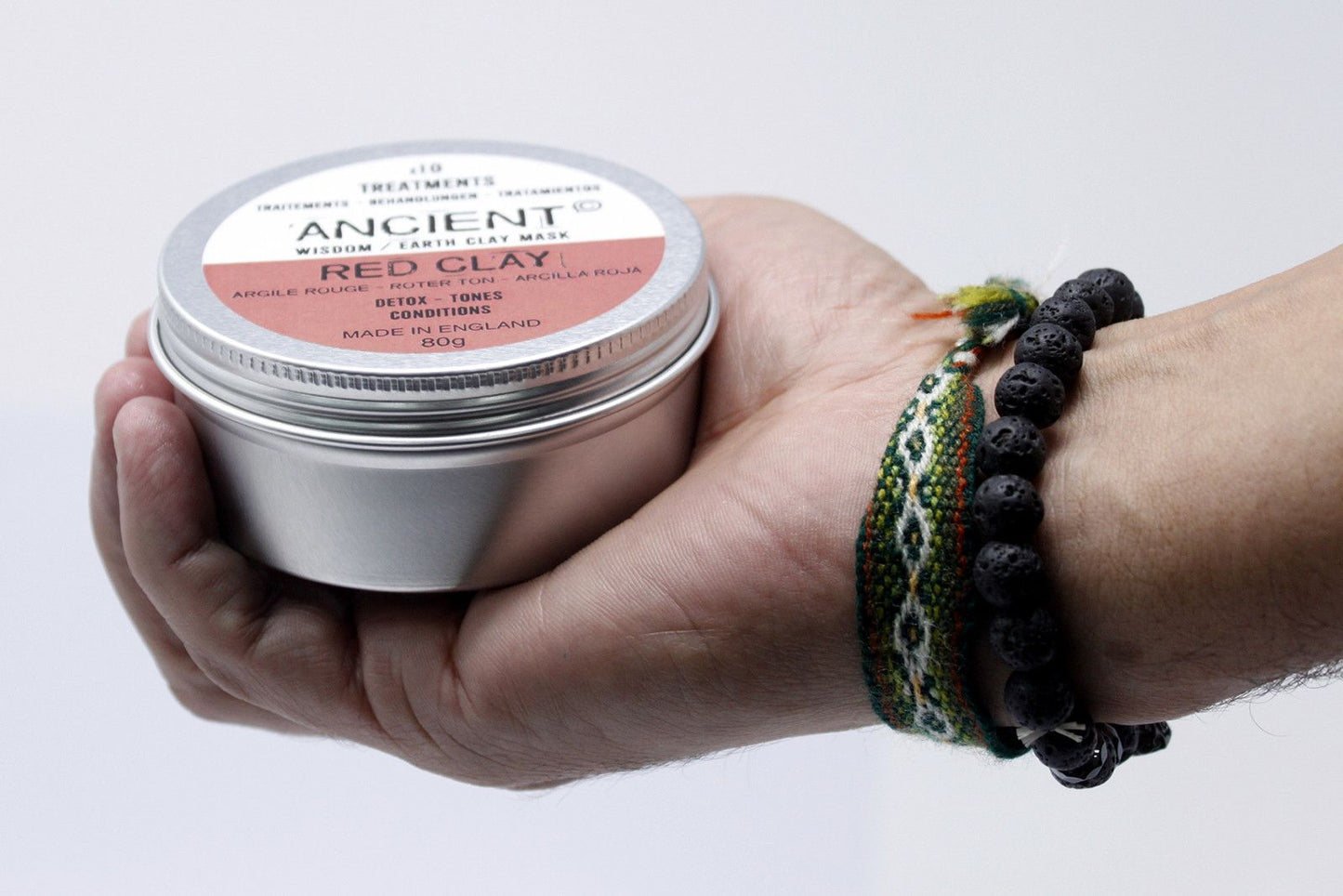 Maschera viso all'argilla rossa 100 g