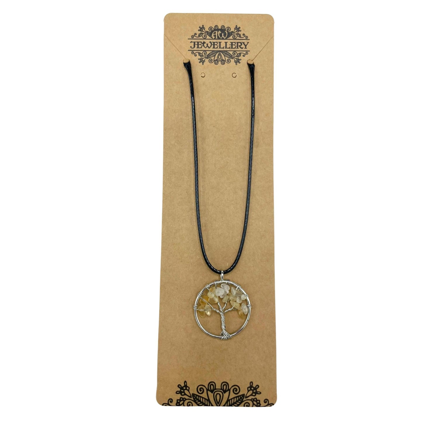Ciondolo "Albero della vita" - corniola