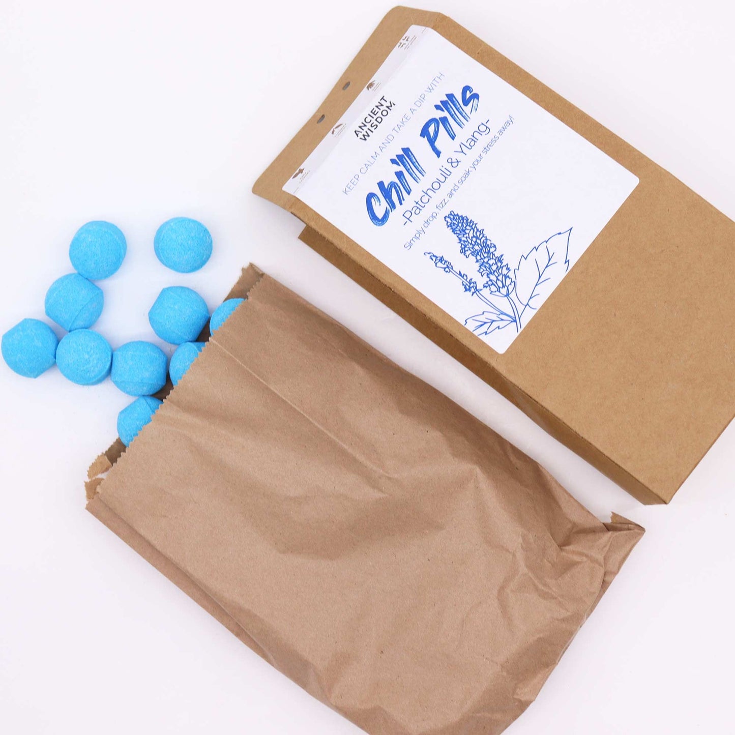 Confezione regalo Chill Pills 350 g – Ylang e Patchouli