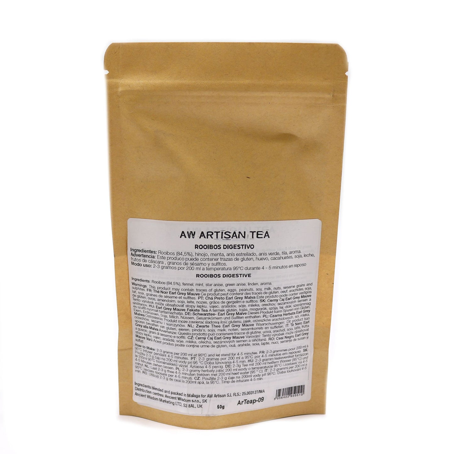 50 g di Red Bush Digestive