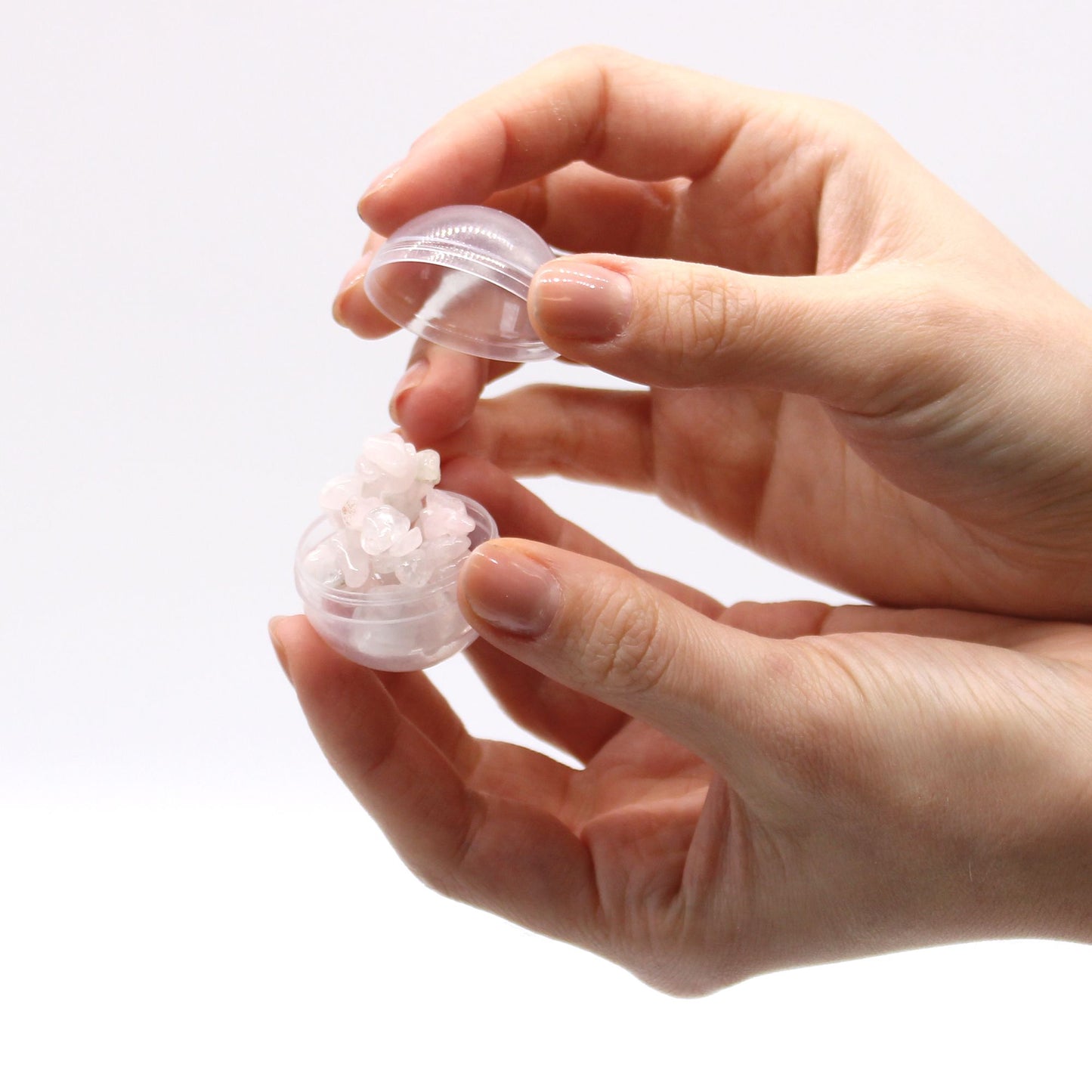 Bomba da bagno con braccialetto di quarzo rosa