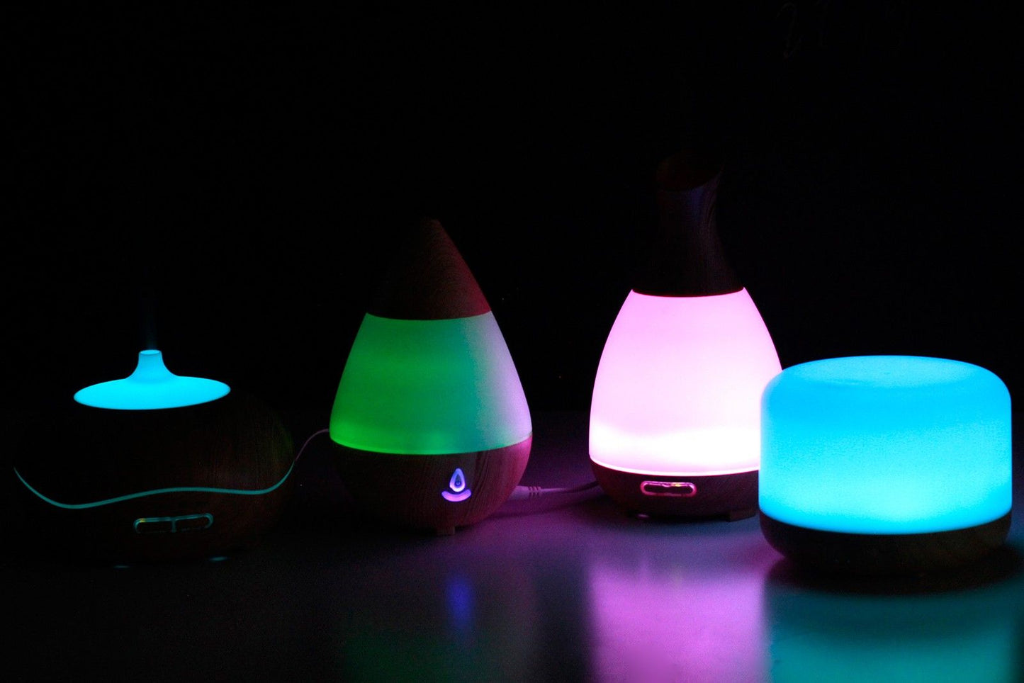 Atomizzatore per aromi a goccia - USB - Colori LED