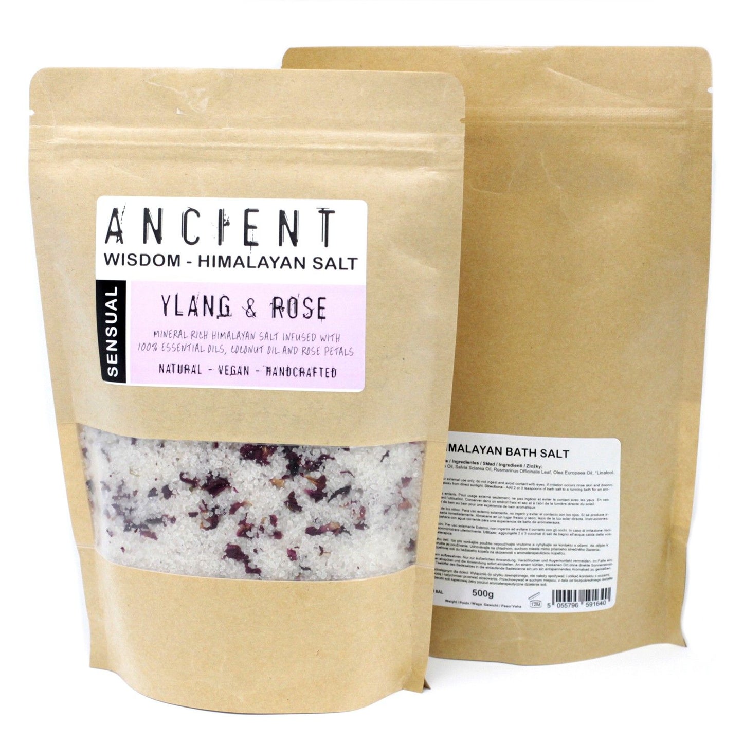 Miscela di sali da bagno dell'Himalaya 500 g – Sensuale