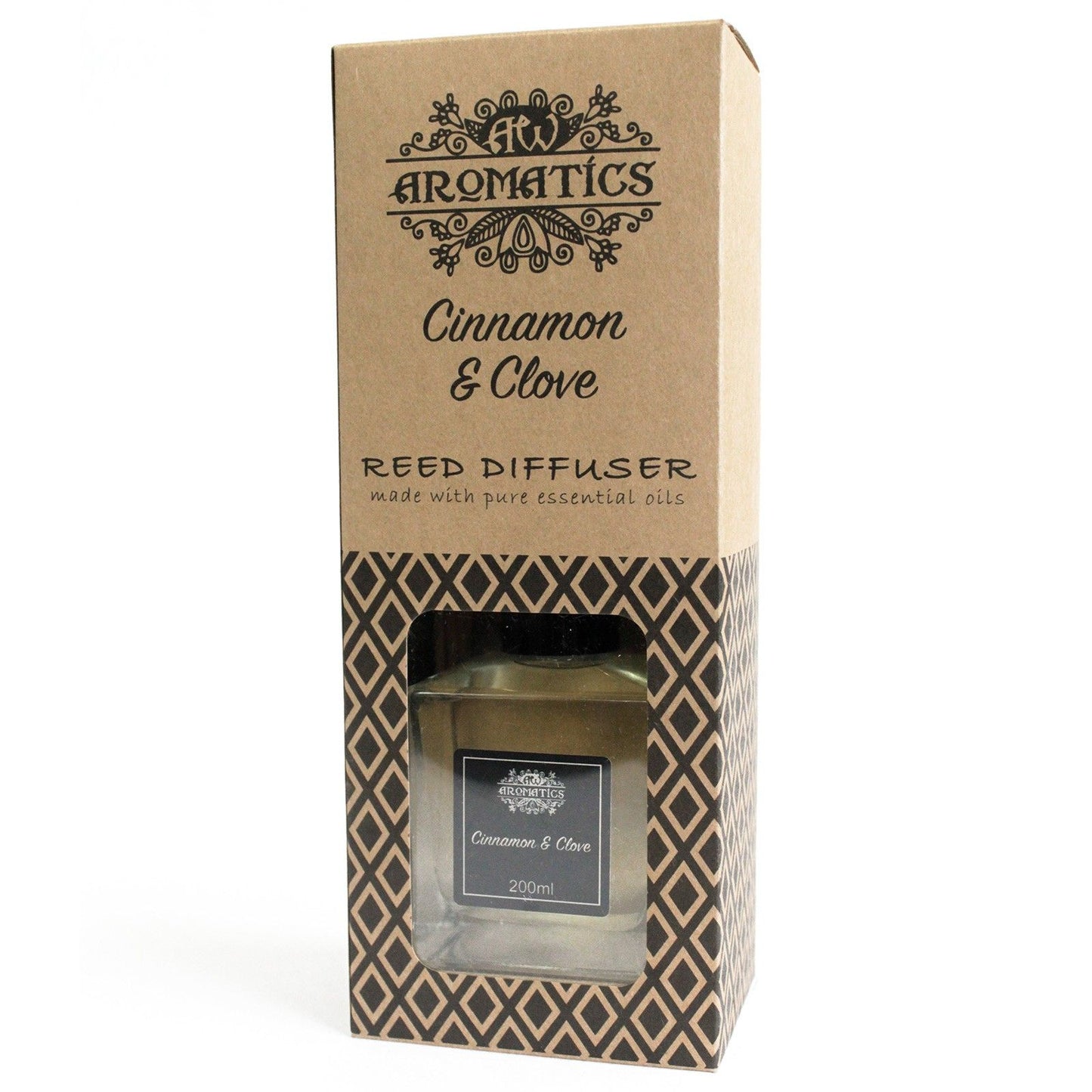 Diffusore di aromi con oli essenziali Cannella e Chiodi di Garofano 200 ml