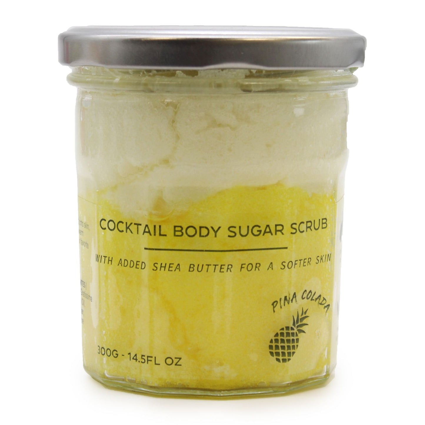 Scrub corpo allo zucchero profumato – Pinacolada, 300 g