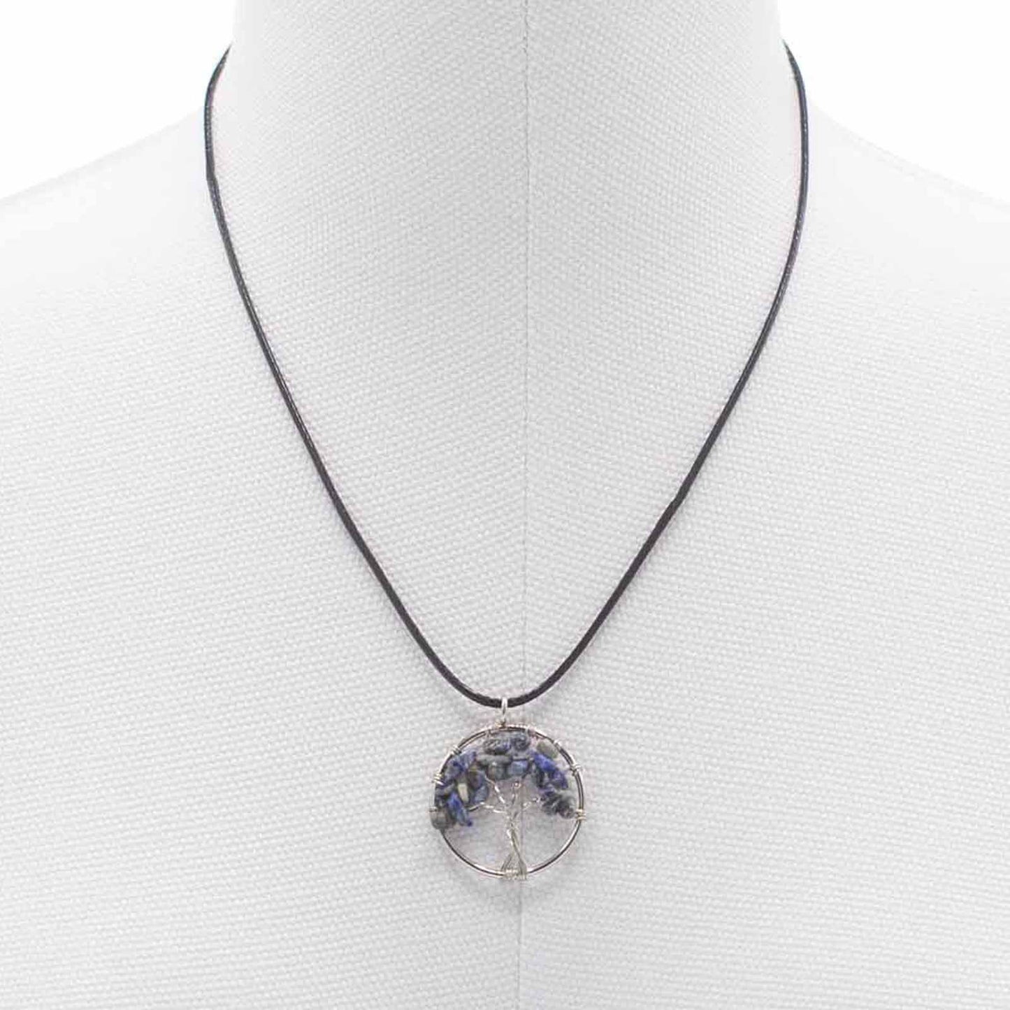 Ciondolo "Albero della vita" - sodalite