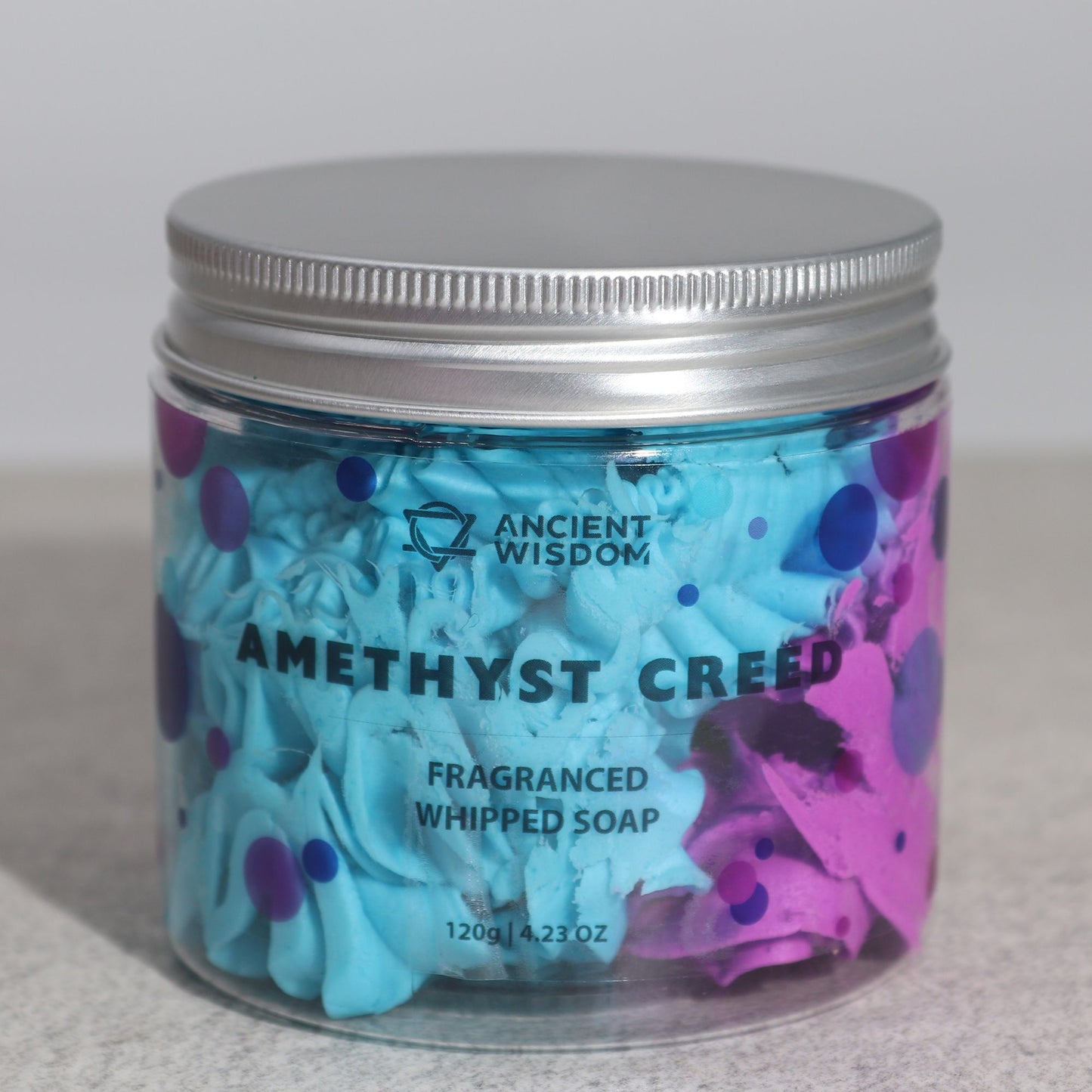 Sapone alla panna montata – Amethyst Creed 120 g