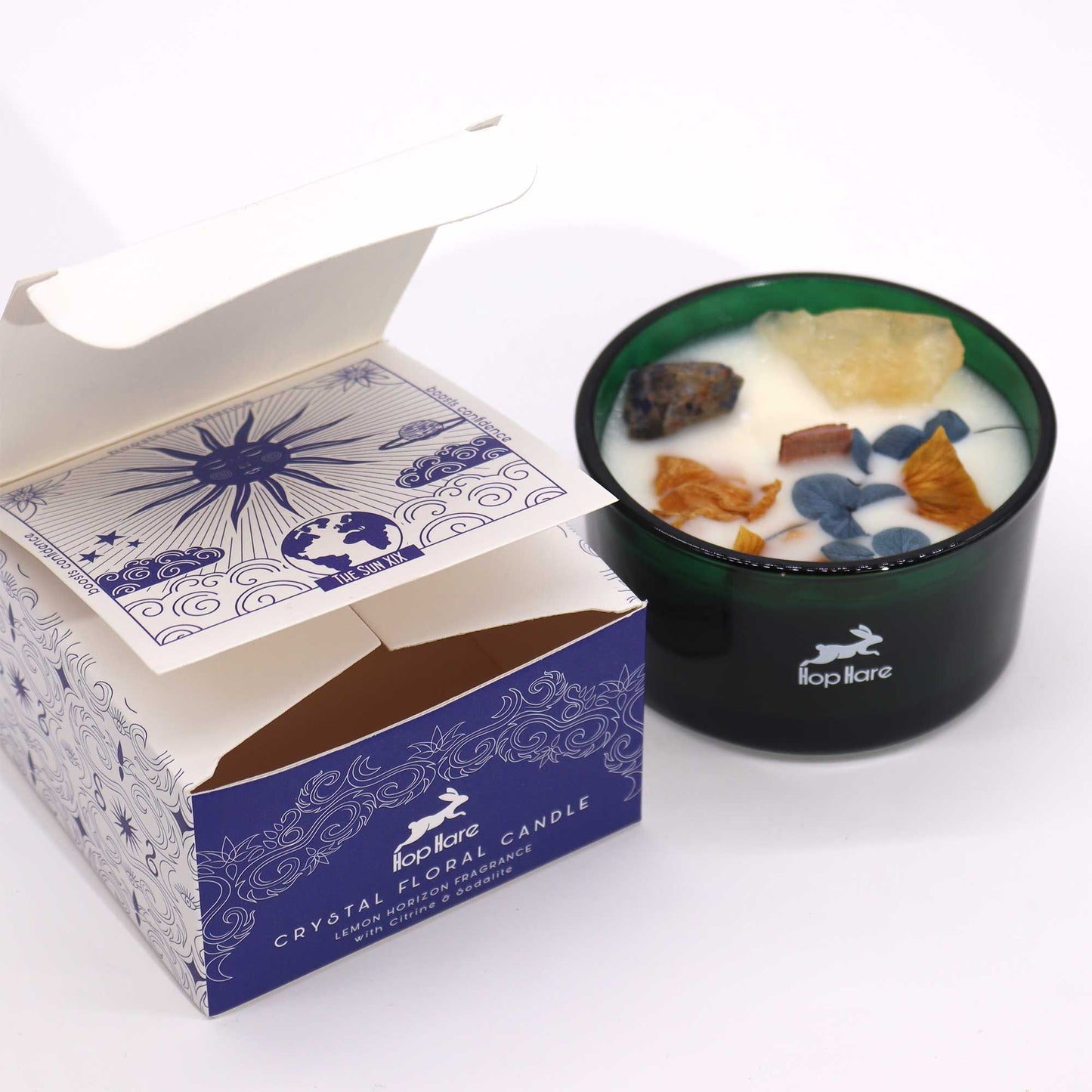 Candela magica di cristallo Hop Hare Flower – Sole