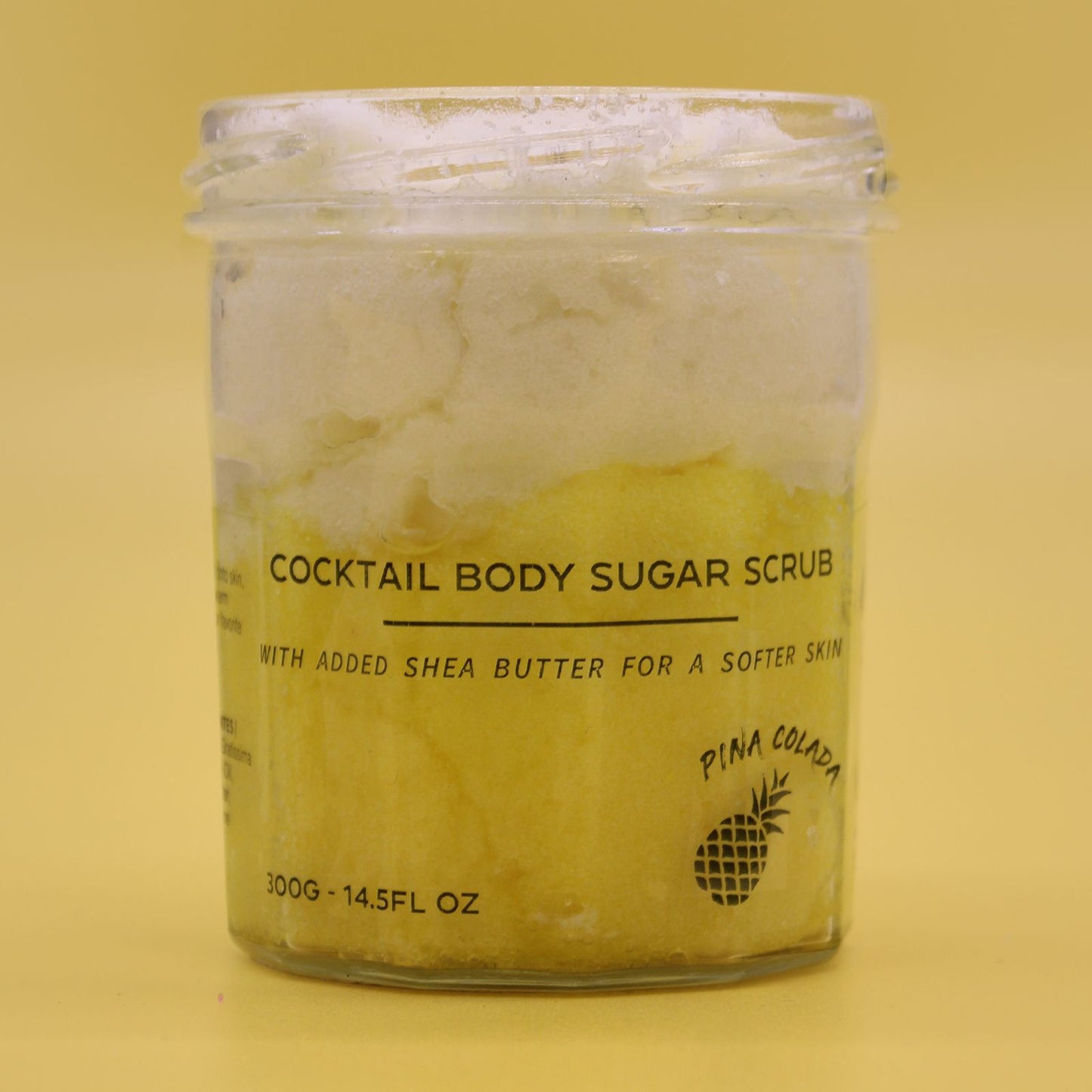 Scrub corpo allo zucchero profumato – Pinacolada, 300 g