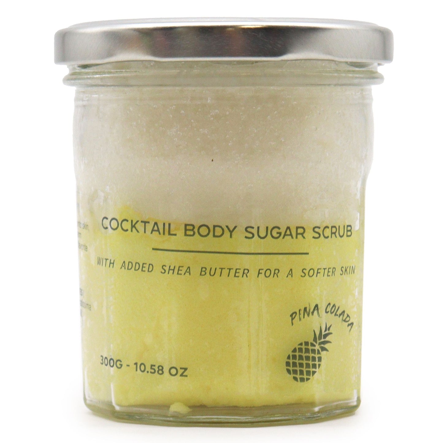 Scrub corpo allo zucchero profumato – Pinacolada, 300 g