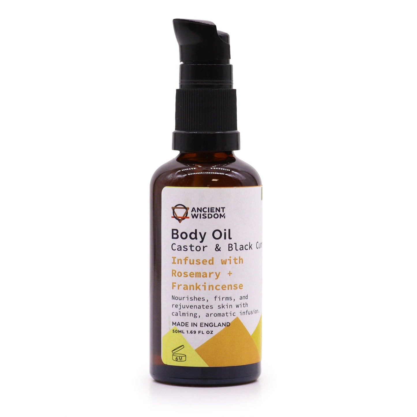 Olio corpo biologico 50ml - rosmarino e incenso