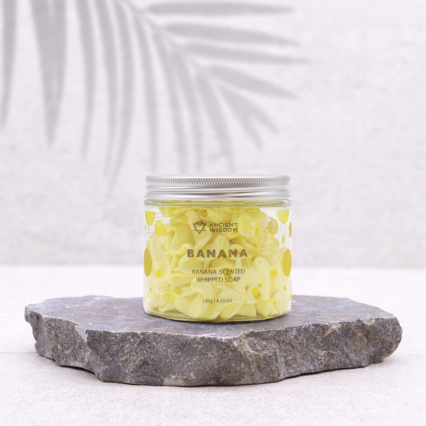 Sapone alla panna montata Banana, 120 g