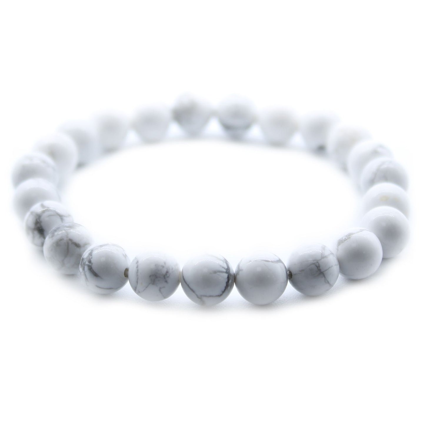 Bracciale della forza - diaspro bianco