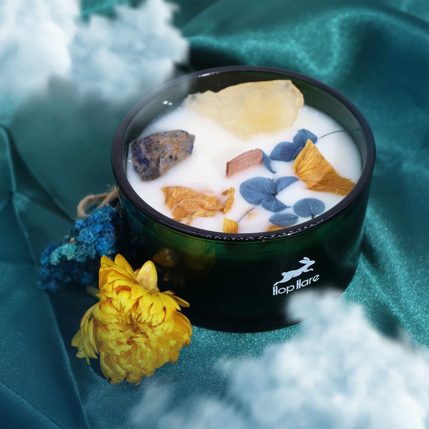 Candela magica di cristallo Hop Hare Flower – Sole