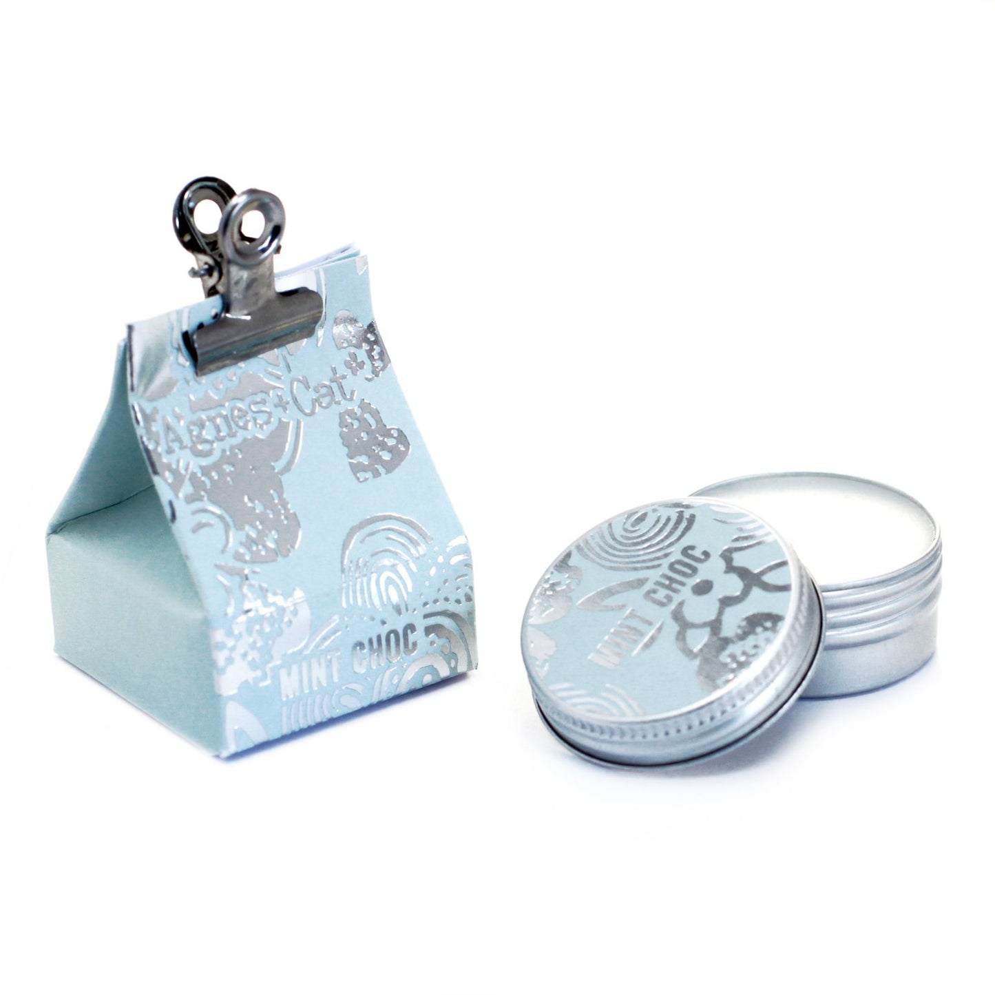 Balsamo per le labbra – menta e cioccolato