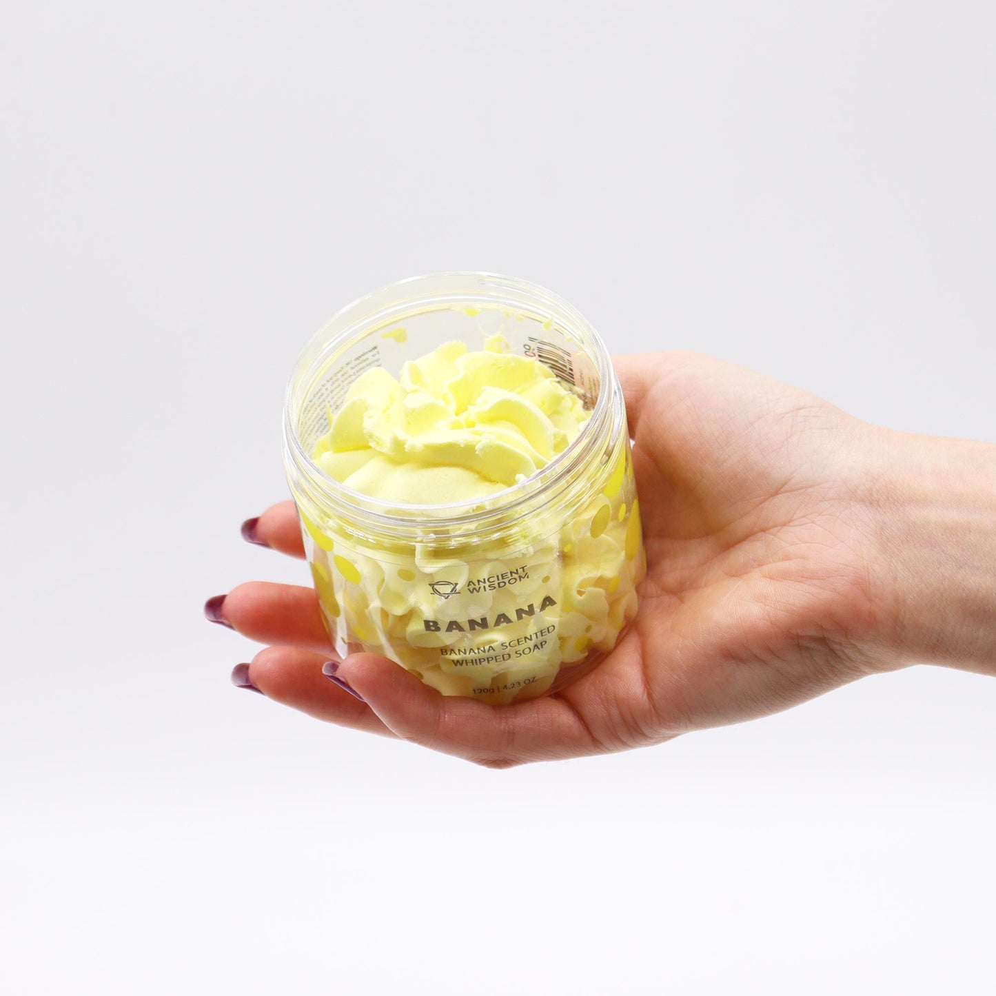 Sapone alla panna montata Banana, 120 g