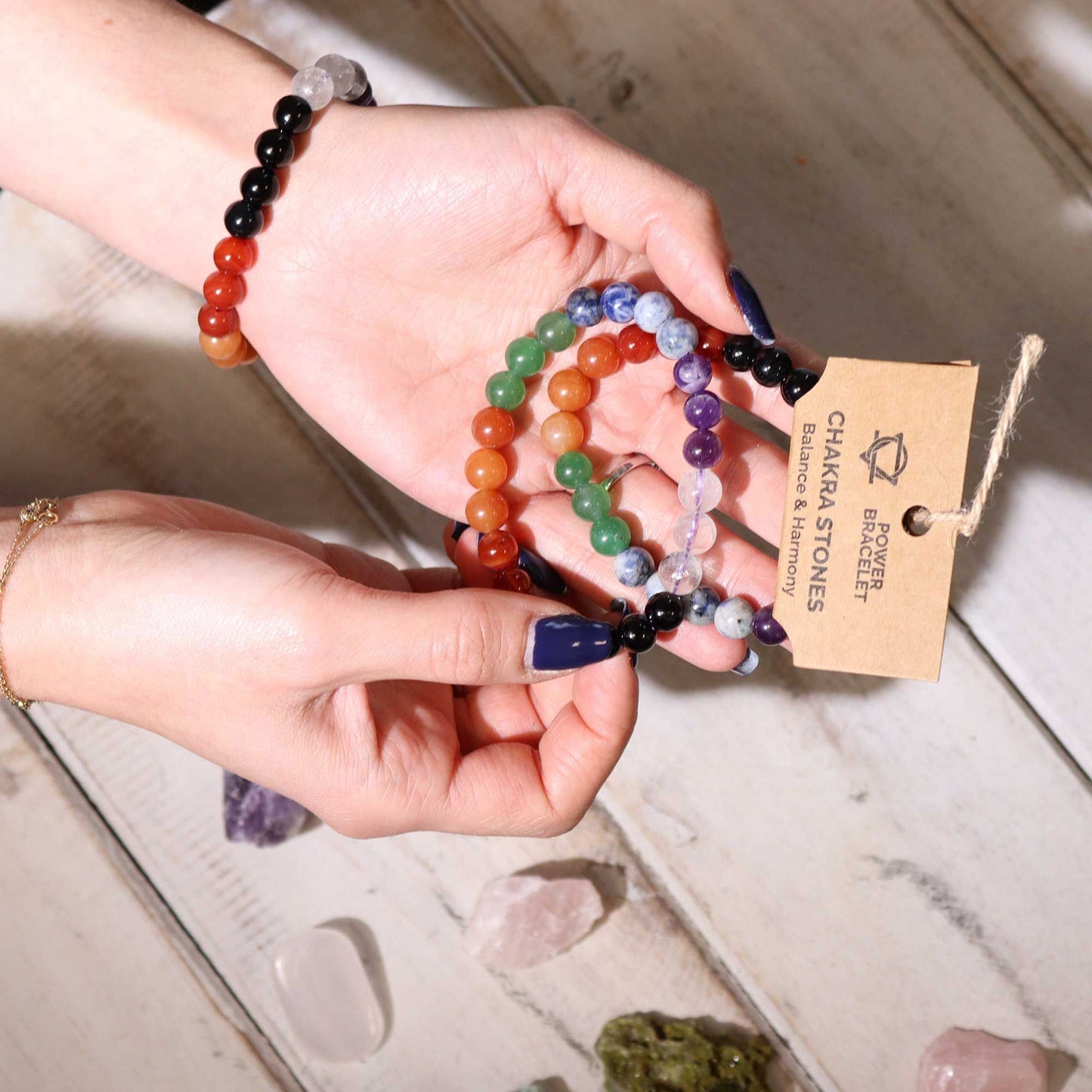 Braccialetto del potere – pietre dei chakra