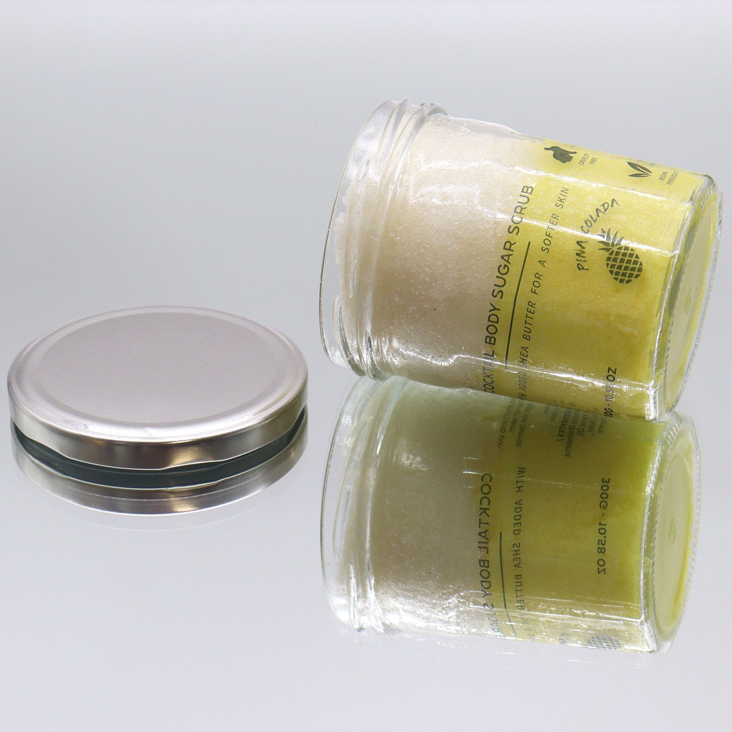 Scrub corpo allo zucchero profumato – Pinacolada, 300 g