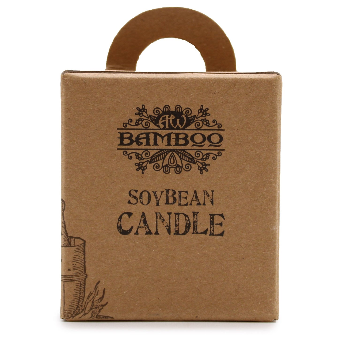 Candela in barattolo di soia - Pompelmo e zenzero