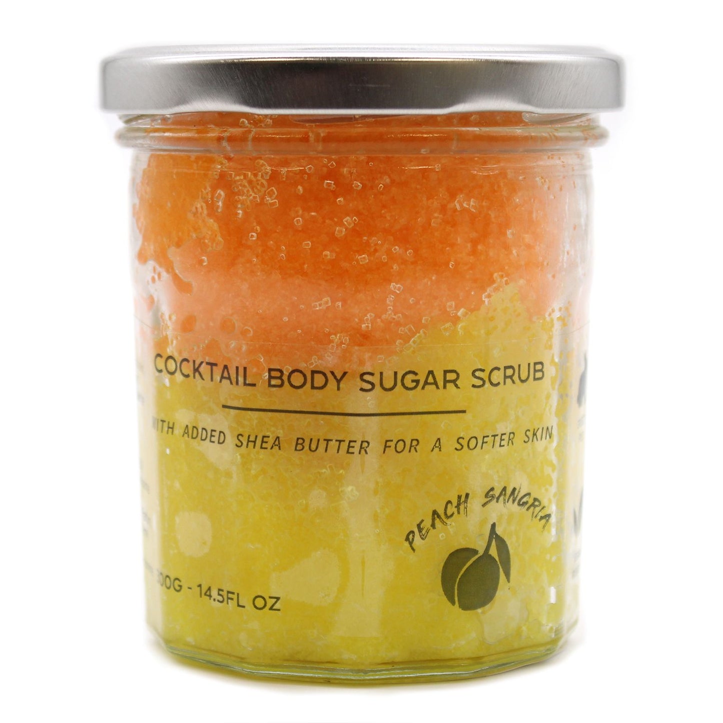Scrub corpo allo zucchero profumato – Sangria alla pesca, 300 g