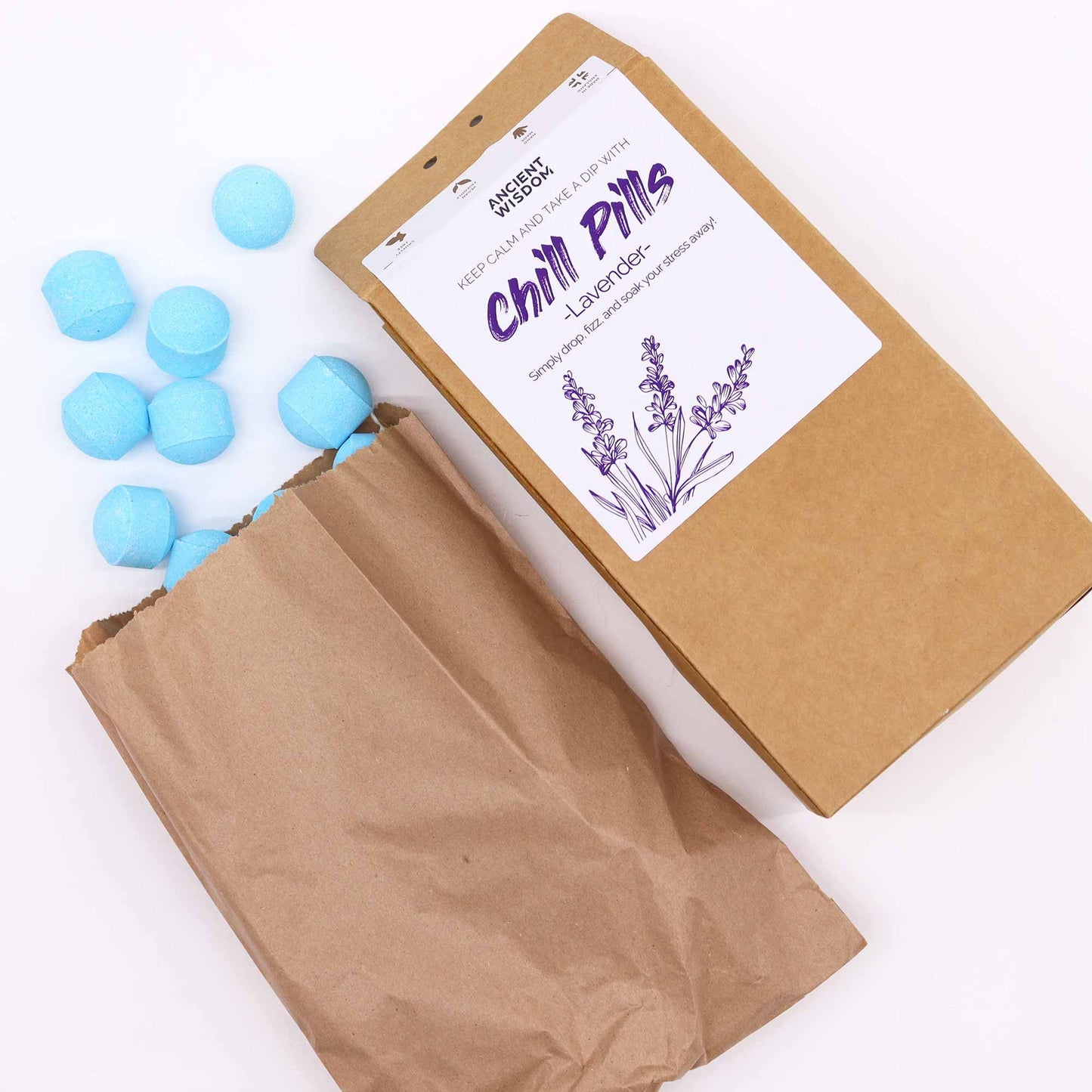 Confezione regalo Chill Pills 350 g – Lavanda
