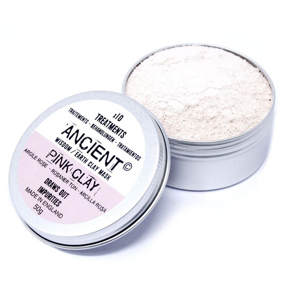 Maschera viso all'argilla rosa 75 g