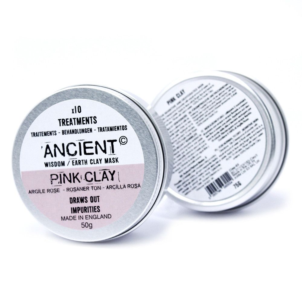 Maschera viso all'argilla rosa 75 g