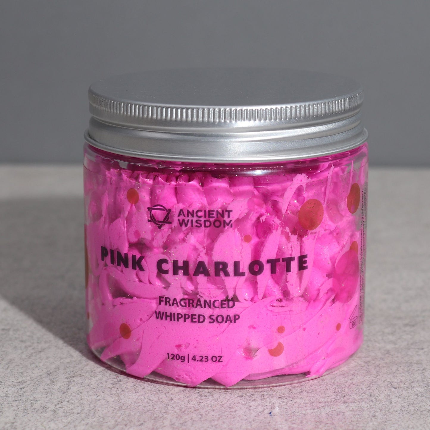 Sapone alla panna montata – Pink Charlotte 120 g