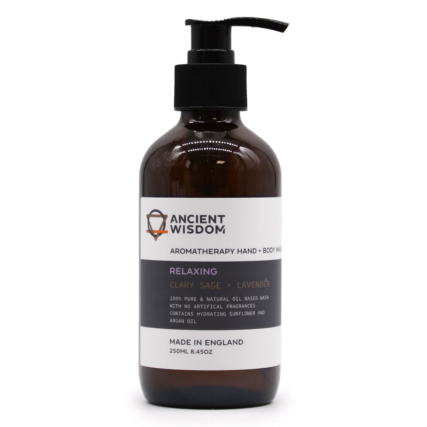 Salvia sclarea e lavanda – detergente mani e corpo 250 ml