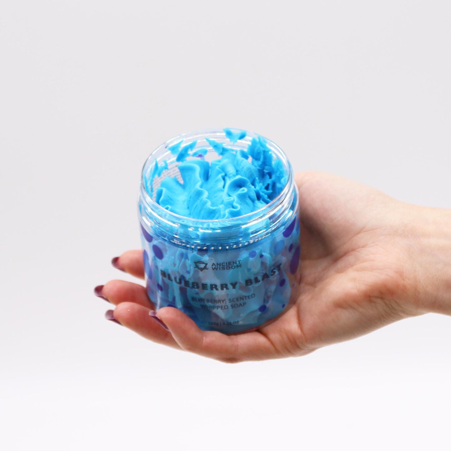 Sapone alla panna montata – Mirtillo 120 g