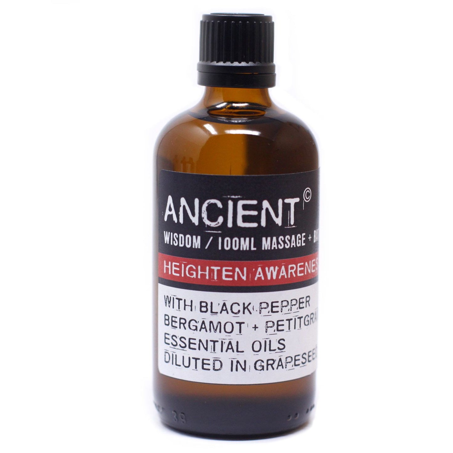 Olio da massaggio per aumentare la consapevolezza - 100 ml