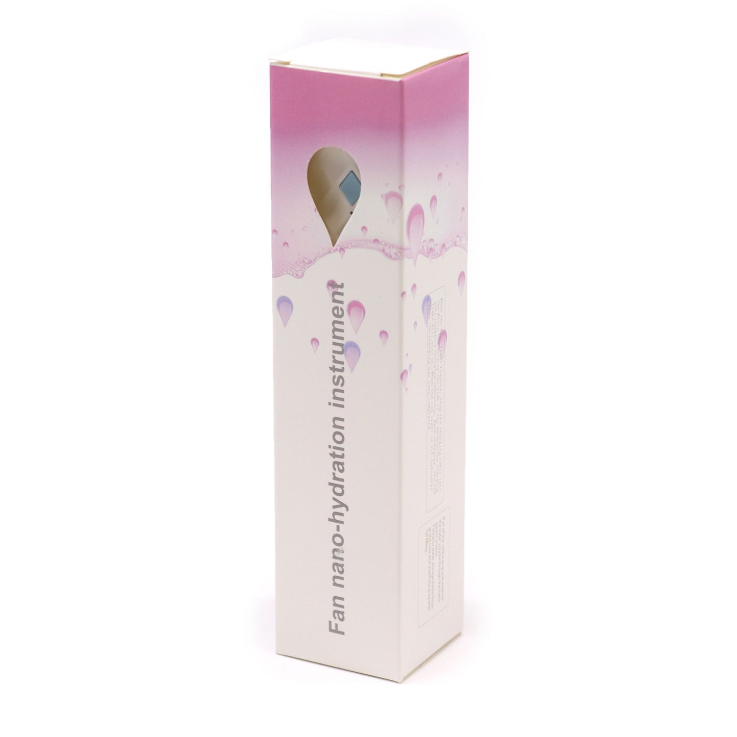 Ventilatore e spray per il viso White Nano Mist - ricaricabile tramite USB