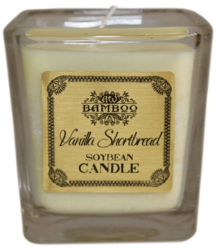 Candele in barattolo di soia - Frollini alla vaniglia
