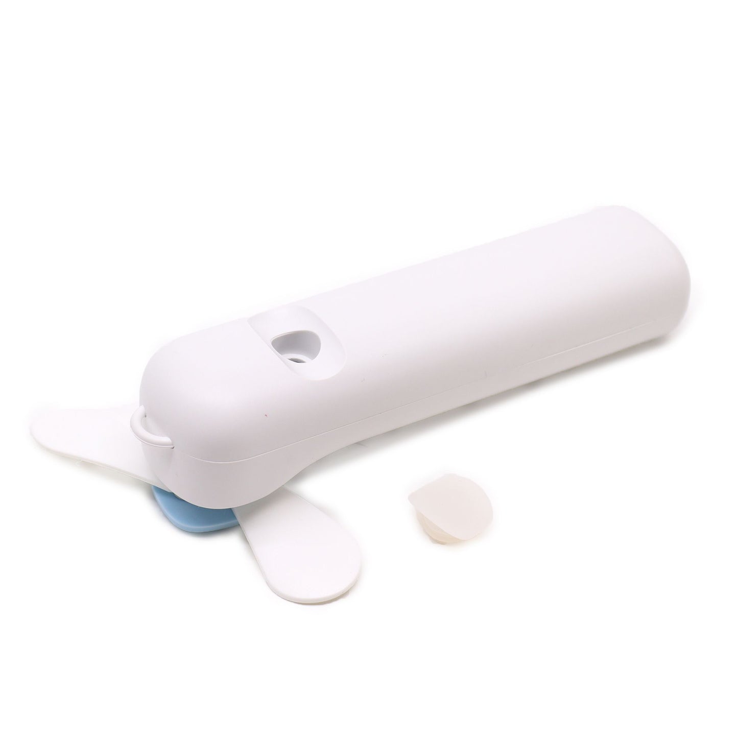 Ventilatore e spray per il viso White Nano Mist - ricaricabile tramite USB