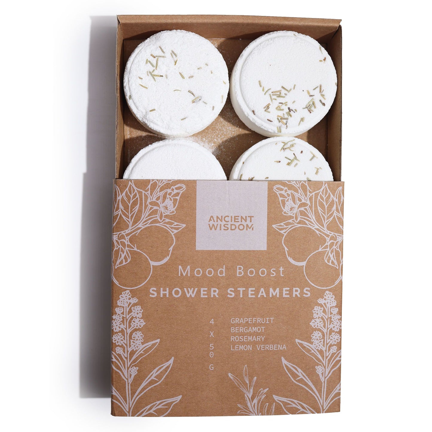 Compresse effervescenti per la doccia Zen – Mood booster