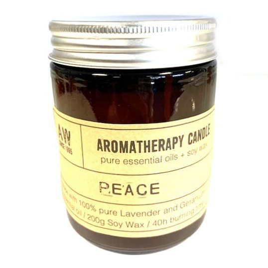 Candela di soia per aromaterapia 200 g – Pace