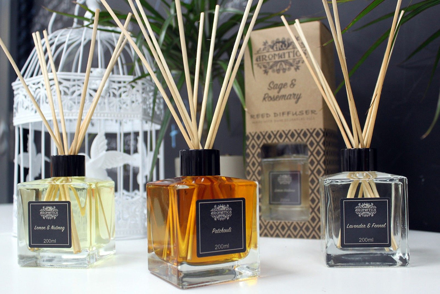 Diffusore di aromi con olio essenziale di Patchouli 200 ml
