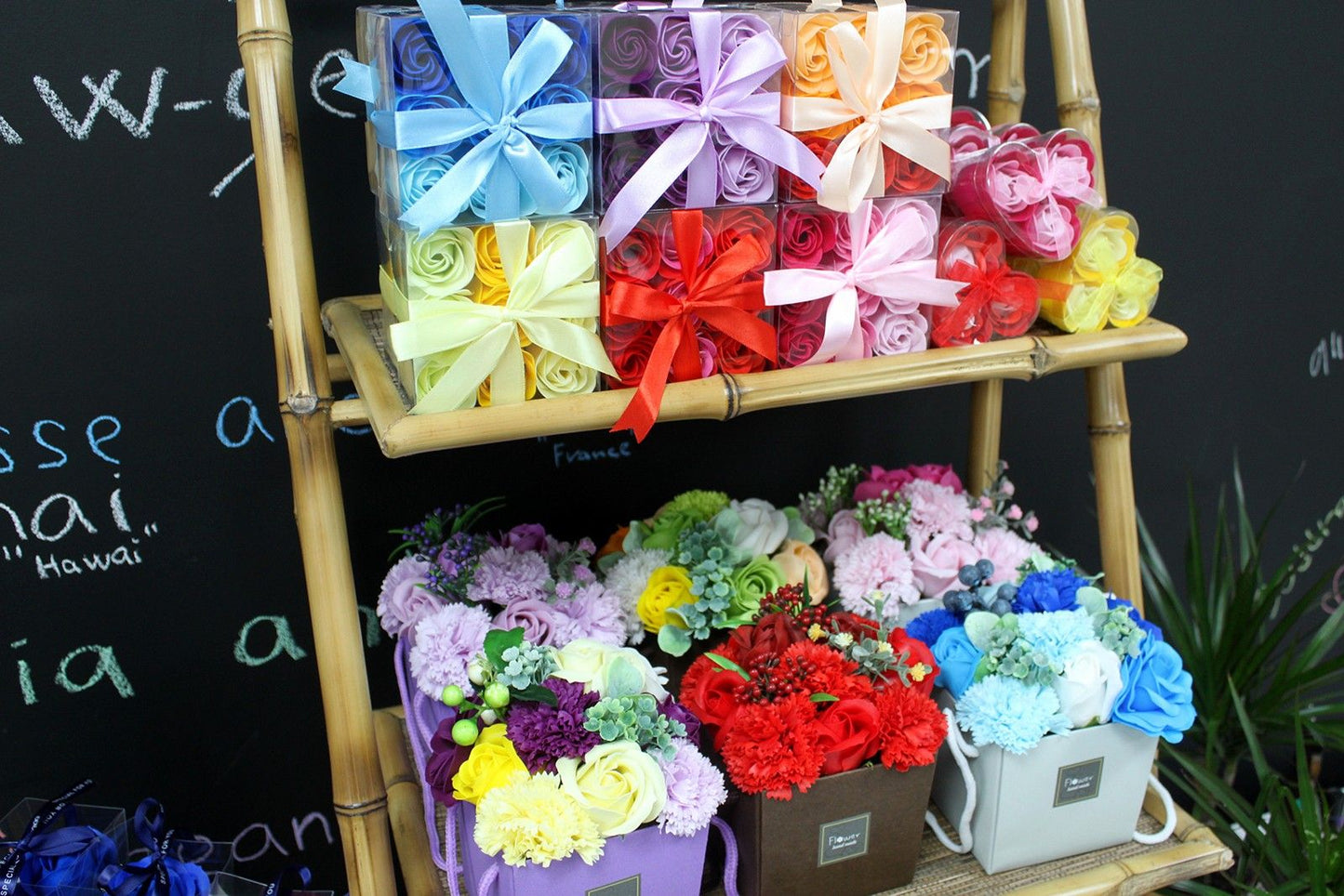 Bouquet di fiori di sapone - Fiori primaverili - SPECIALE