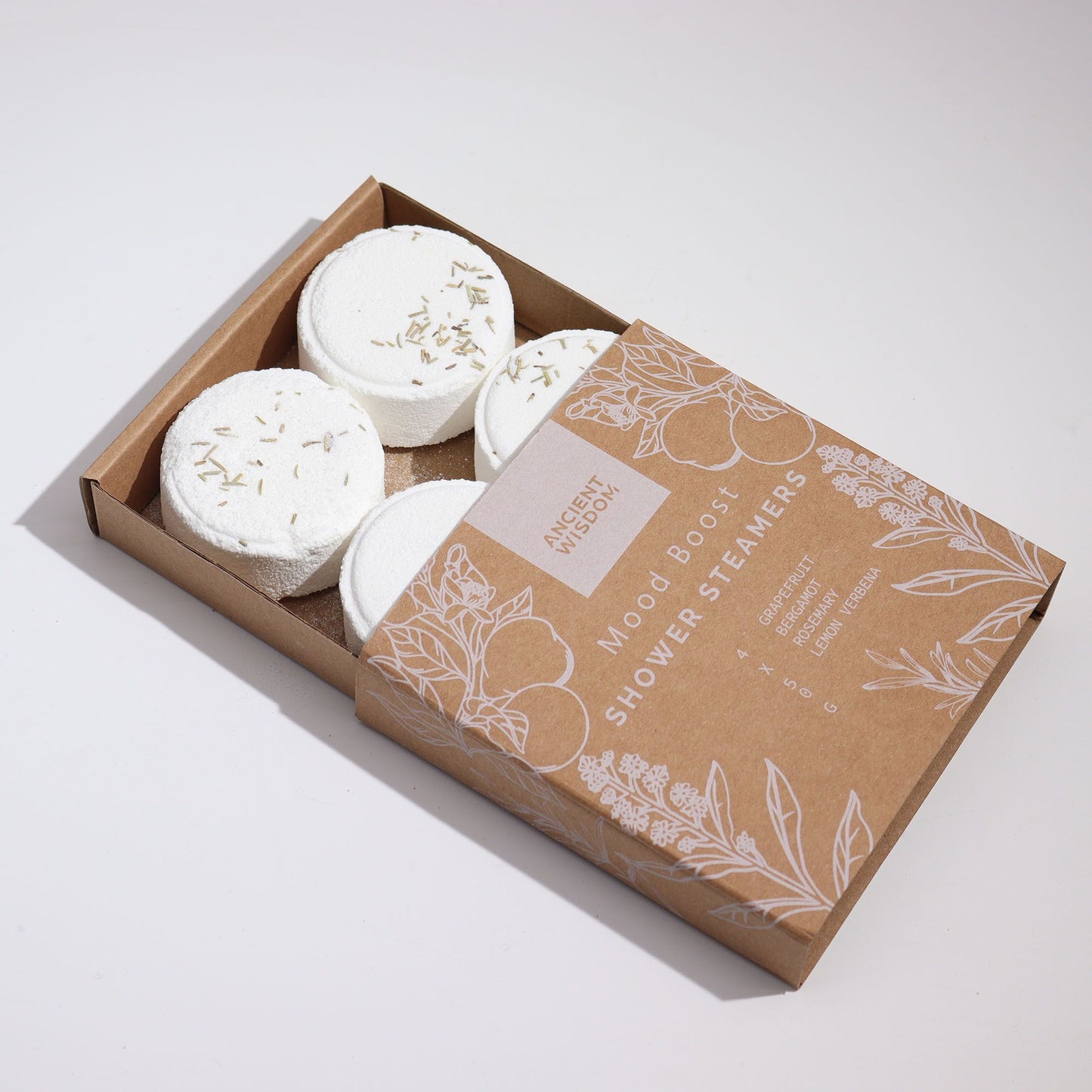 Compresse effervescenti per la doccia Zen – Mood booster