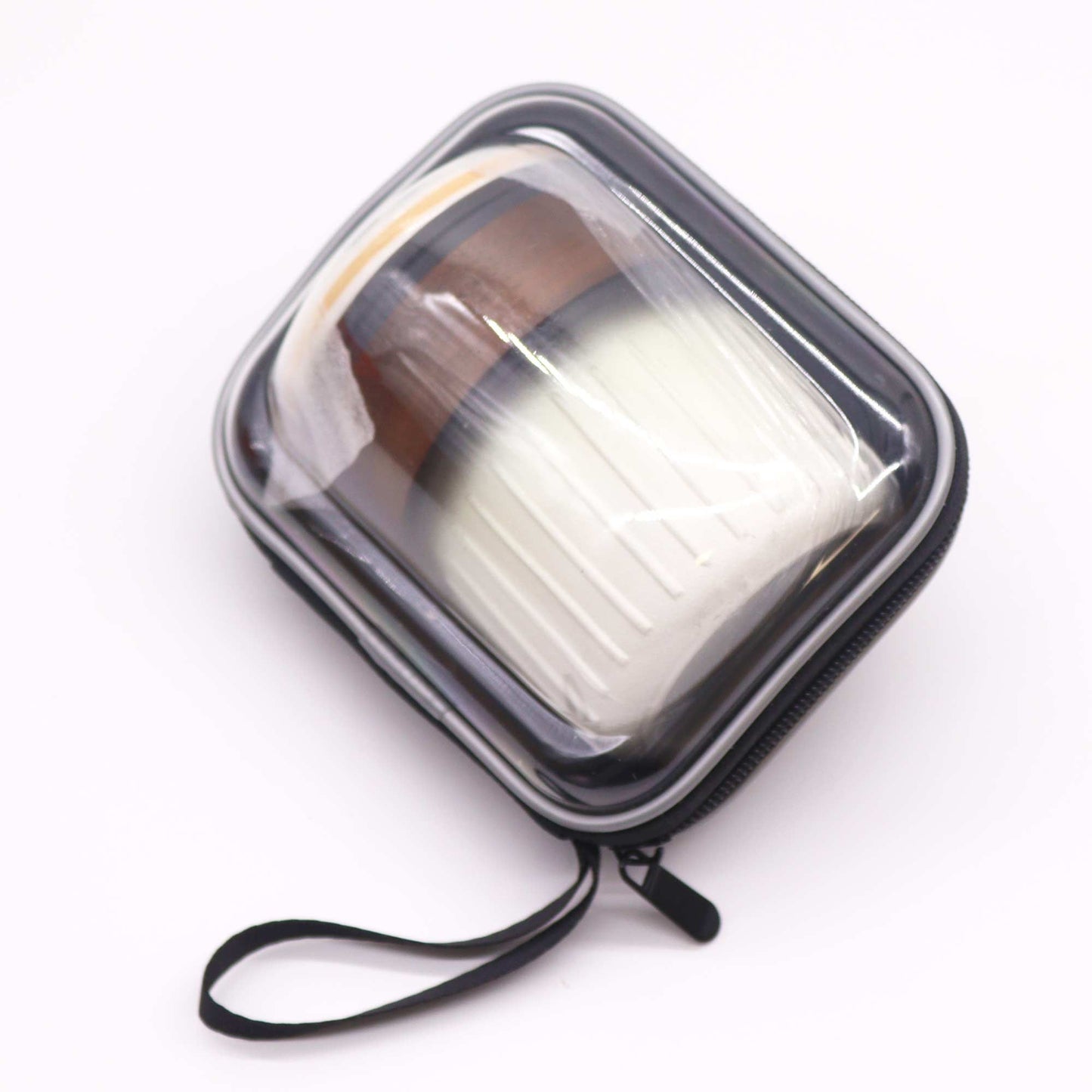 Set da viaggio in ceramica con teiera – Tre amici – confezione da viaggio