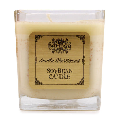 Candele in barattolo di soia - Frollini alla vaniglia