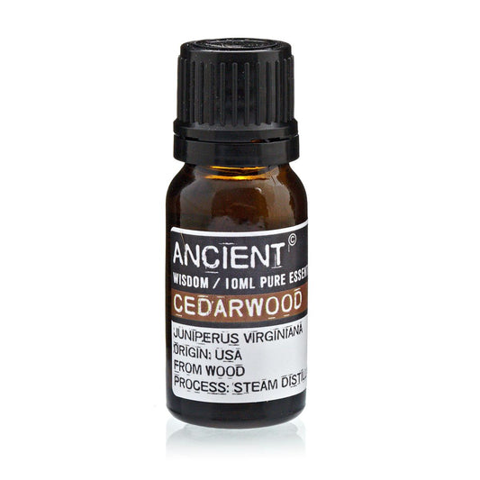 10 ml di olio essenziale di legno di cedro della Virginia
