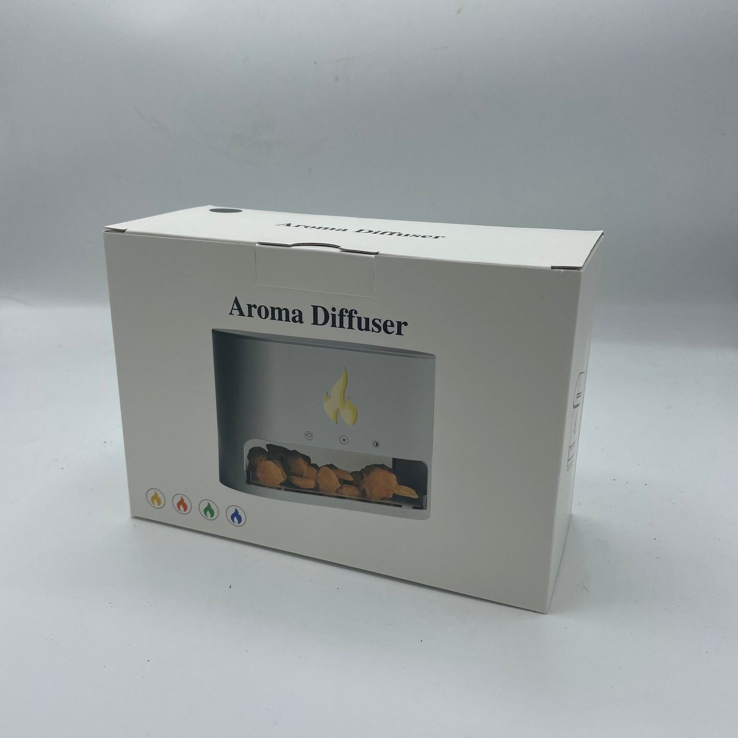 Diffusore di aromi Blaze - Camera di sale dell'Himalaya - USB-C - Effetto fiamma (sale incluso)